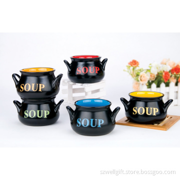Ceramic Soup Cup